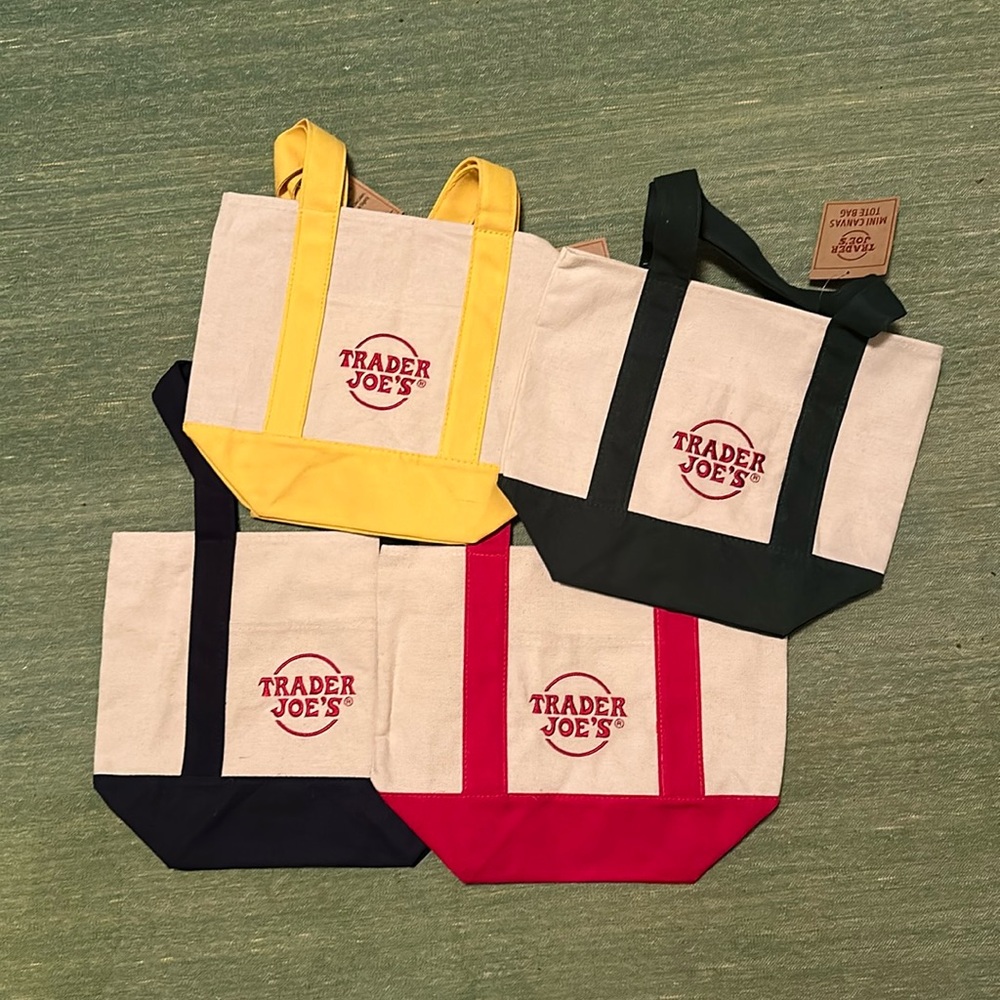 Trader Joe’s Mini Tote - FULL SET NWT